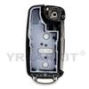 Folding Flip Remote Key Fob Case Shell For Volkswagen Vw Skoda Golf Passat Polo Jetta Touran Bora Sharan 2/3/4 Btn Cover