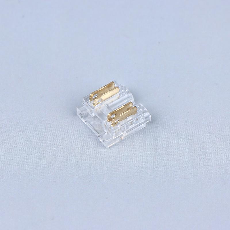 5/10/15Pcs Cob 10Mm 4Pin Cct Led Strip Connector Used For Wireless Gapless Adapter Expansion Cob Strip Connection Accessories
