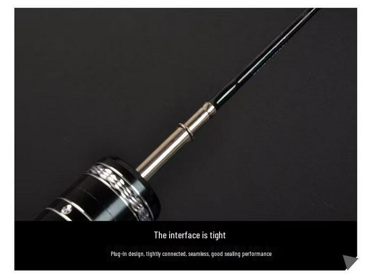 Soft Tip Jointed Ice Fishing Rod Set - 50cm/60cm Fiberglass for Freshwater