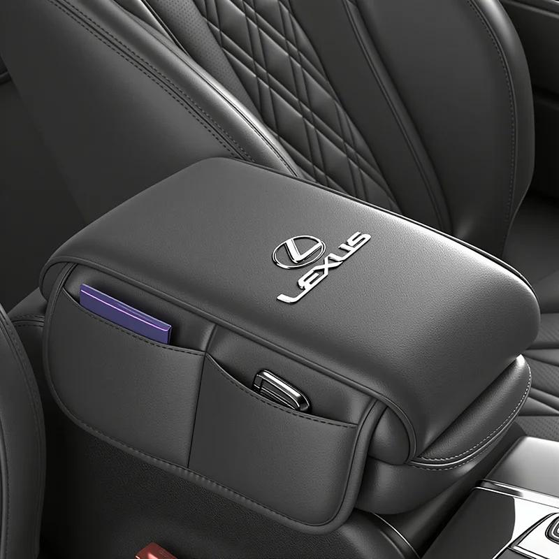 THQP1 Car Armrest Box Height Increase Mat Car Hand Protection Storage Pad For Lexus F SPORT ES RX NX LS UX LM LX GX LC RZ IS CT GS RC