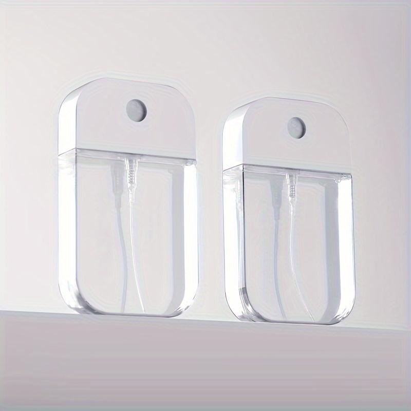 

2pc Pocket-Size Card Spray Bottle Portable And Refillable Mini Travel Mist Atomizer For Makeup Hydration Perfume And Astringent 1.69oz Plastic 50ml