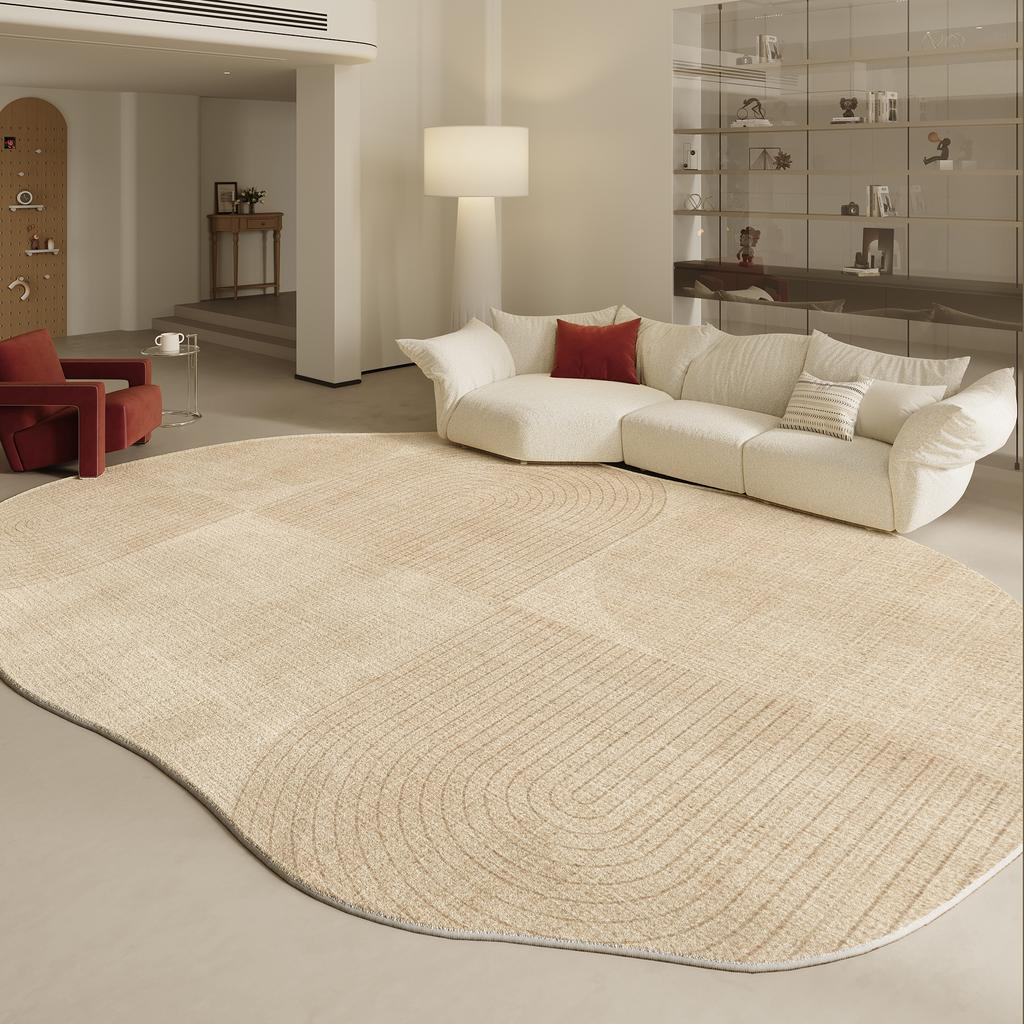 Irregular Shapes Living Room Decoration Carpet Modern Style Rugs for Bedroom Home Thicken Plush Rug Fluffy Soft Lounge Floor Mat