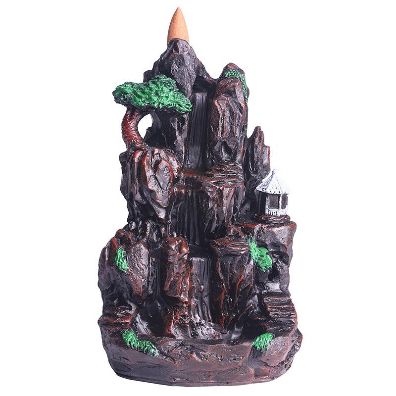 Incense Holder Ceramic Incense Burner Creative Ornaments for Backflow Incense Burner