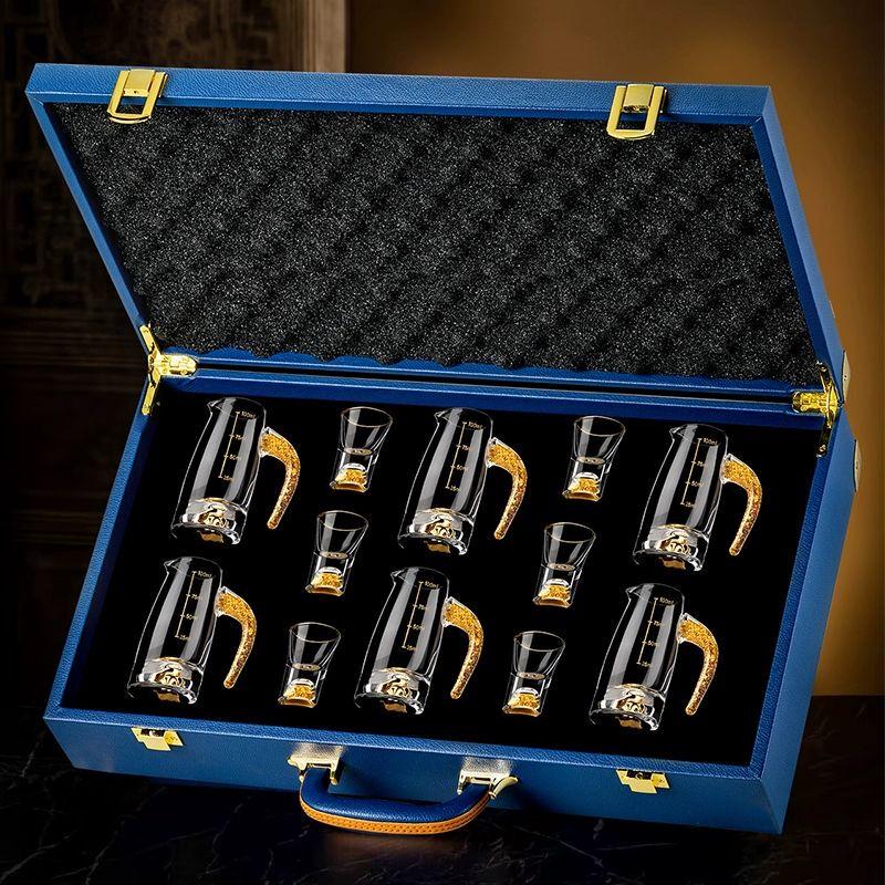 Crystal Glass Baijiu Cup Set