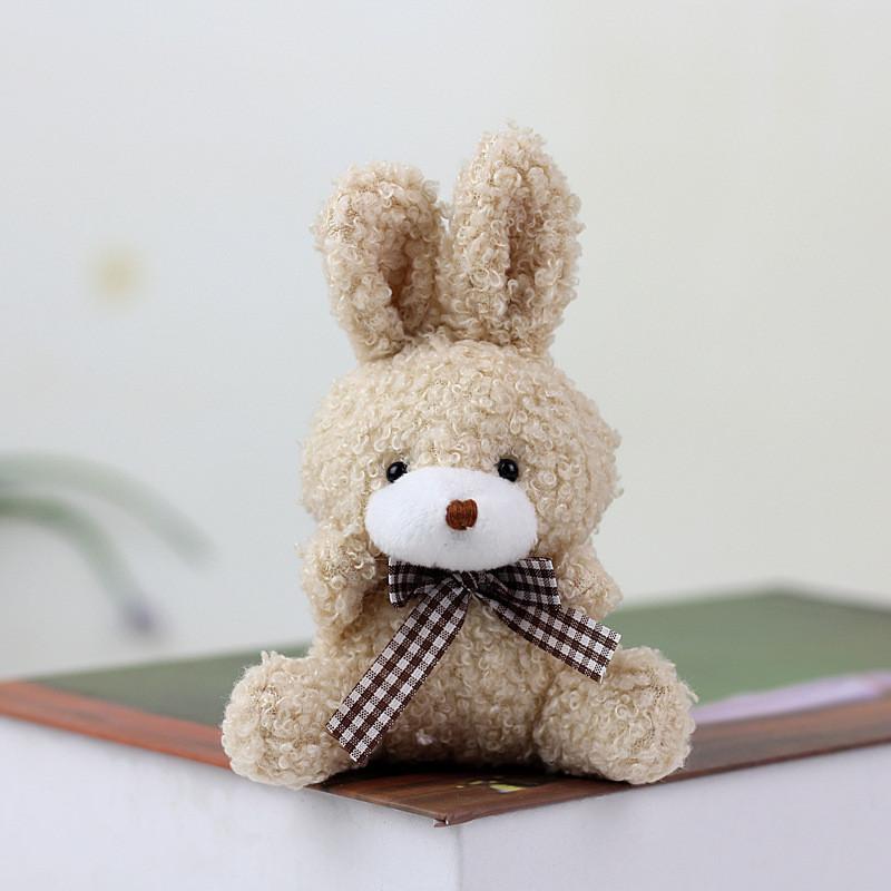 Adorable Small Bunny Plush Toy Cute Rabbit Doll Soft Purse Charm Gift