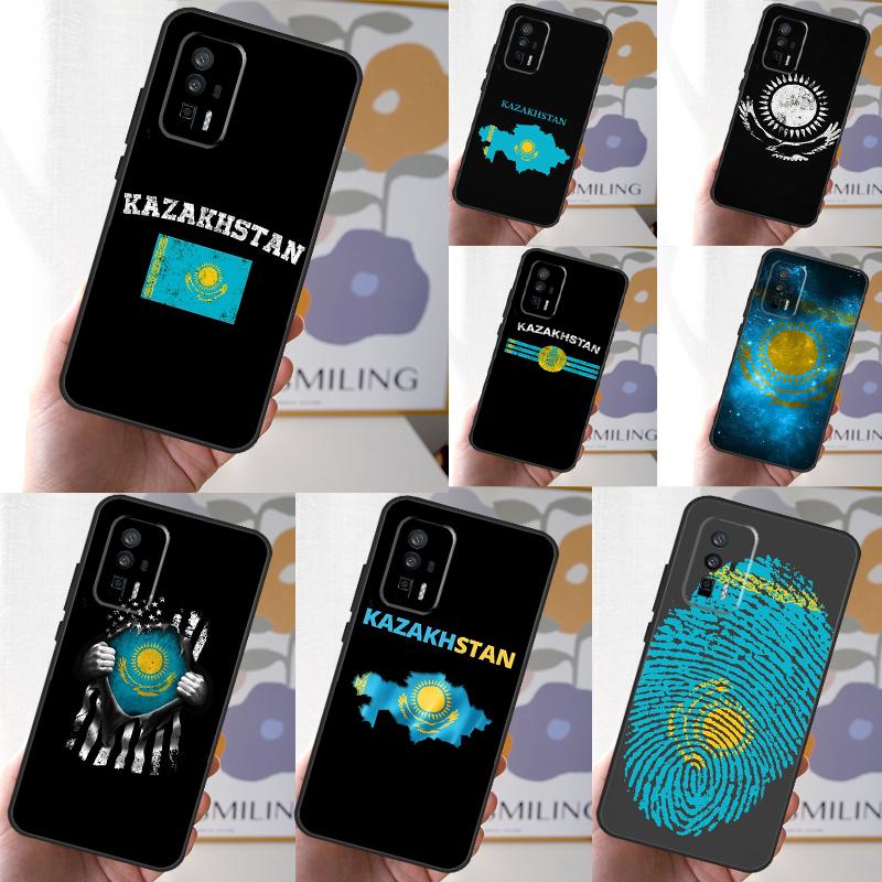 Kazakhstan Flag Case For Xiaomi 13T 12T 11T 13 Pro 14 Ultra 12 Lite POCO F5 M6 X6 Pro X5 X3 F3 M5s Cover