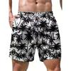 Tropical Palm Tree Print Men's Board Shorts 3D Print Men Beach Shorts Summer Outdoor Short Pants Party Holiday Sports Shorts