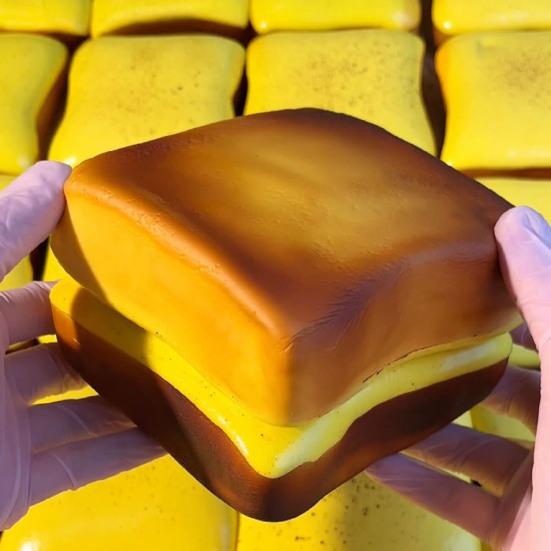 Slow Rebound Toys Bread Butter Squeeze Toy Soft Slow Rising Stress Relief Fidget