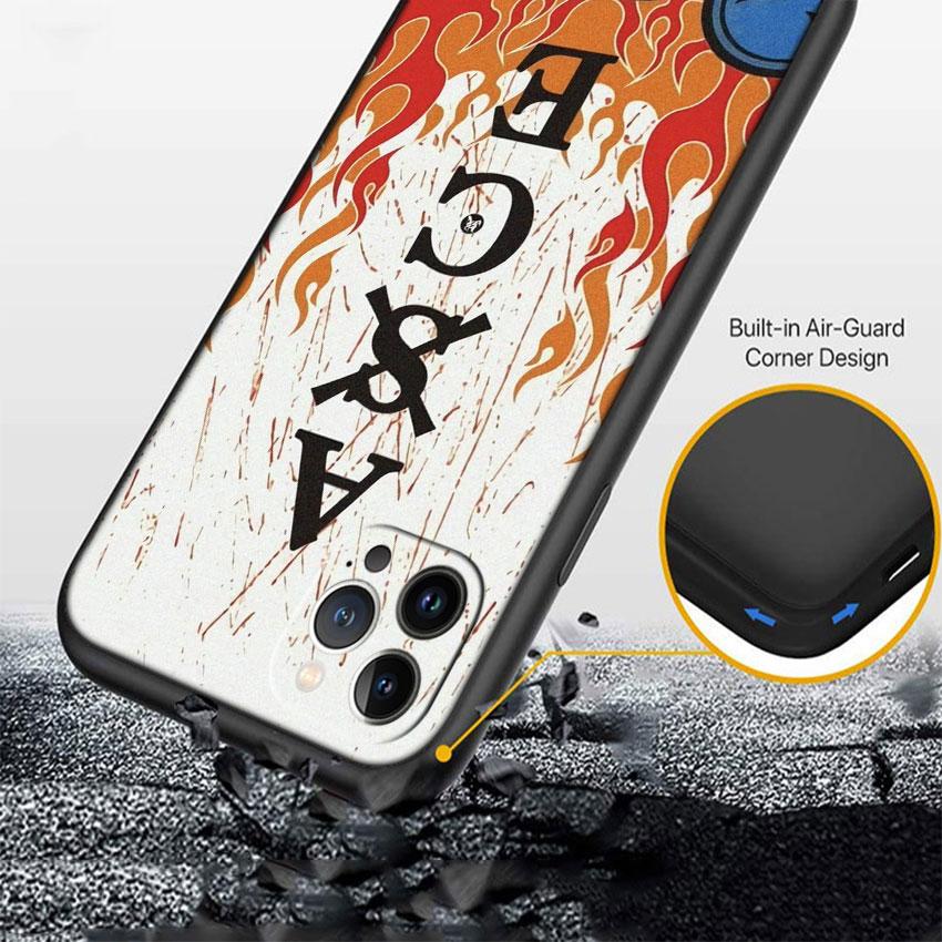 One Piece ACE Soft Shell Phone Case for Redmi Note 10 11 12 Pro Max 10S 10C 10T 11A 11S 12S 12C