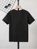 Boxing Gloves Graphic Tee Mens Breathable Cotton Short Sleeve Round Neck Casual TShirt