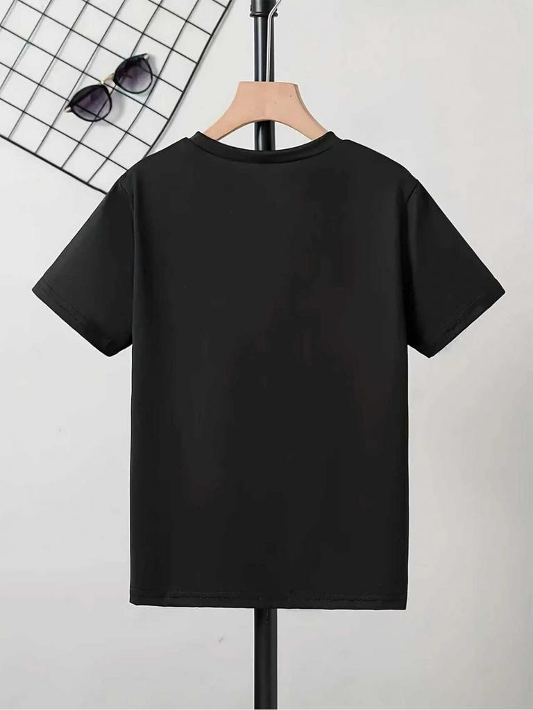 Boxing Gloves Graphic Tee Mens Breathable Cotton Short Sleeve Round Neck Casual TShirt