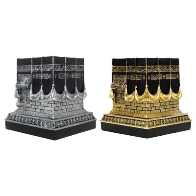Kaba Replicas Model Showpiece Bookend Home Table Decors Eid Gift Resin Kaba Sculptures Art Decorations Collectibles