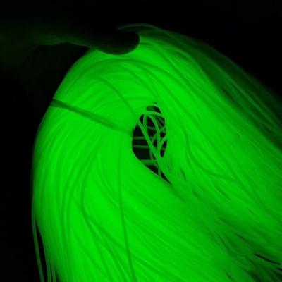0.8/1/1.5/2mm Manguera de Pesca Luminosa Silicona Anti Tubo Mangas de Montaje Pesca de Mar Profundo Pesca Cebos Herramientas Aparejos de Pesca