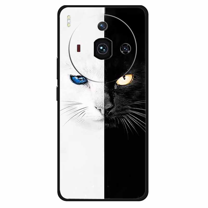 Für Nubia Z50S Pro Hülle Mode Schutz Silikon Bemaltes TPU Hülle für ZTE Nubia Z50S Pro 5G Cover NX713J Süß Weich Löwen
