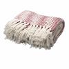Throw Blanket Boho 125x150cm - Ruby Two Tone