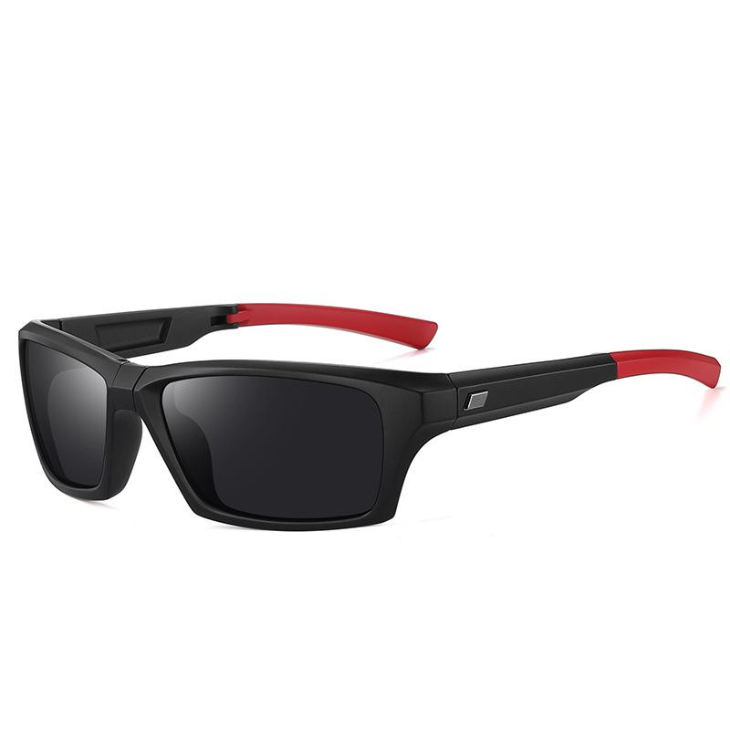New Tr90 Polarized Outdoor Cycling Colorful Sunglasses, Hiking and Mountaineering Glasses, European and American Windproof Folding Glasses