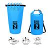 Borsa Impermeabile 2/3/5/10L Sacca Secca in PVC per Nautica Pesca Rafting Nuoto Galleggiamento Deriva Borsa Acqua Borsa Custodia da Campeggio
