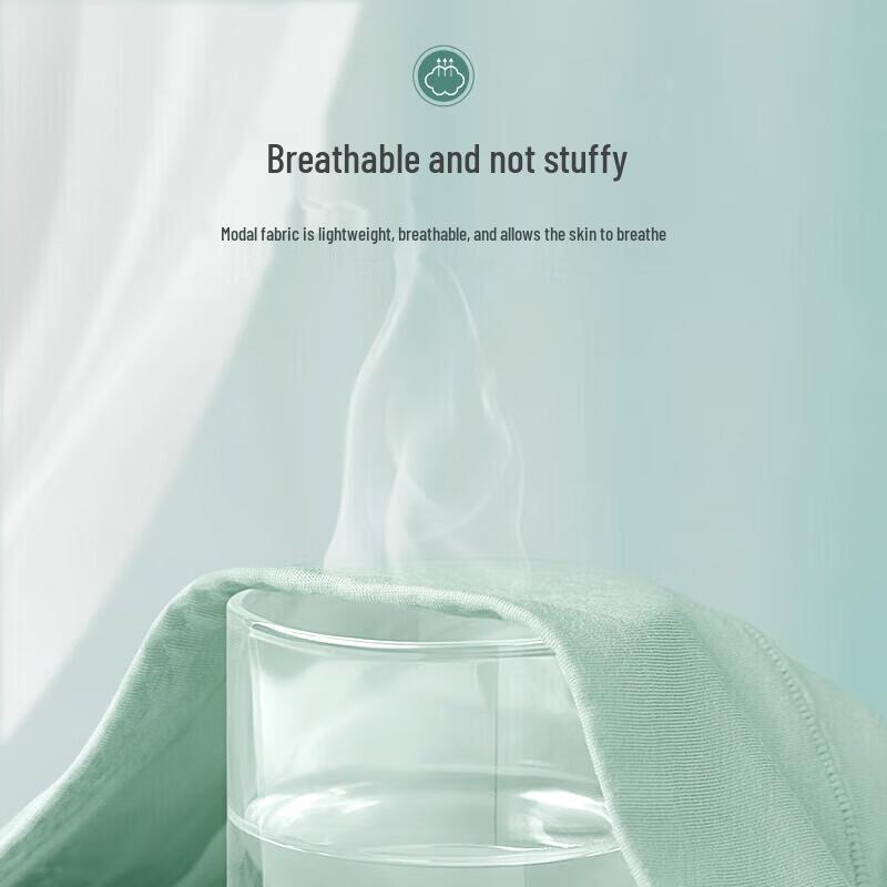 Meiyating Women's High Waist Modal Tummy Control Briefs (4-Pack)