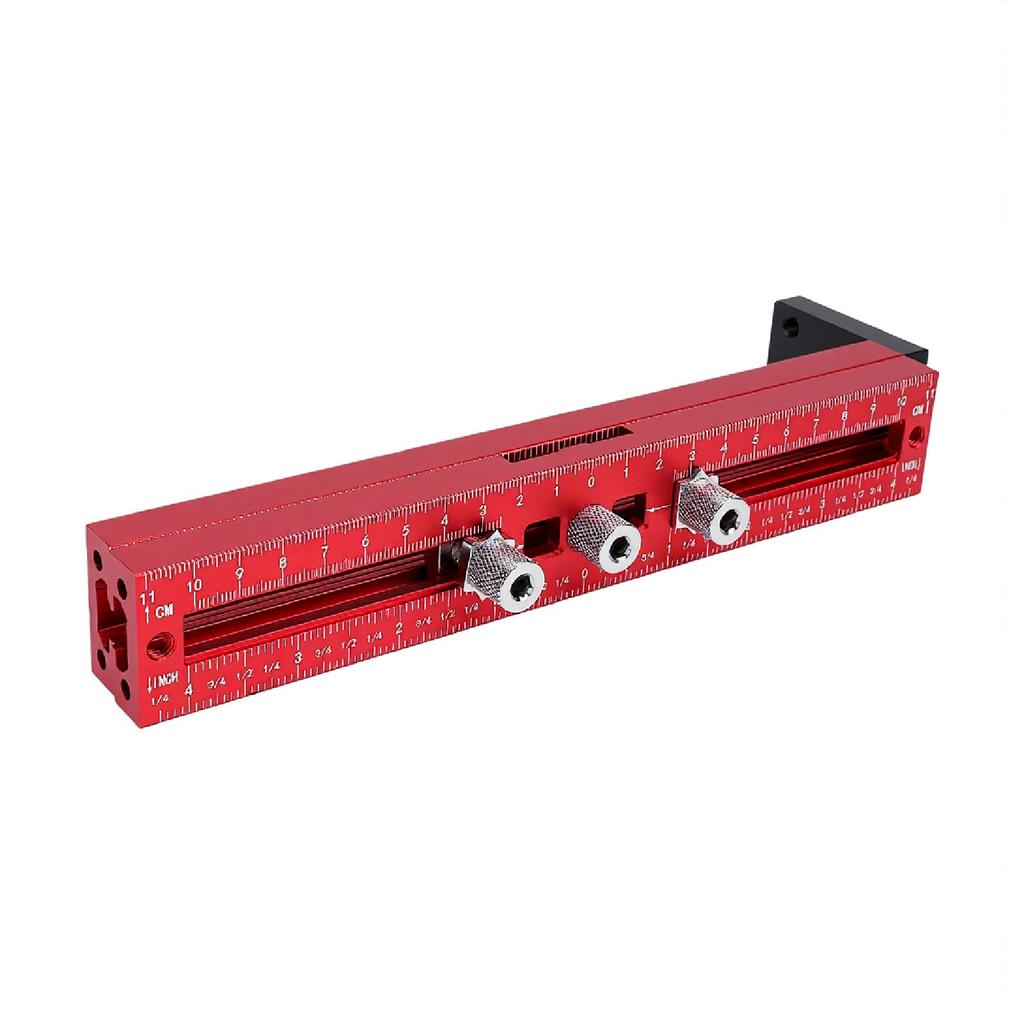 Cabinet Hardware Clamp Adjustable Hole Drilling Locator Cabinet Hardware Jig for Kitchen Bathroom Bedroom