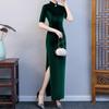 1,4 m breit Maulbeerseide Echt Samt Stoff Einfarbig Cheongsam Kleid Gold Samt Stoff Hochwertiger Hautfreundlicher Bekleidungsstoff