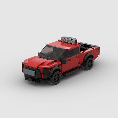 City Car Vehicle Racer Pickup Truck Building Blocks Brick Racing Super Technique Creative Garage Kid Toy MOC F150