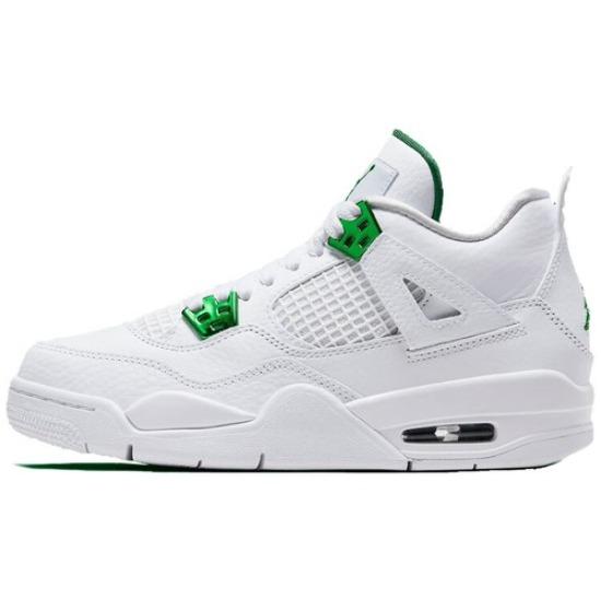 Air Jordan 4 Retro Low Green Metallic GS 408452-113