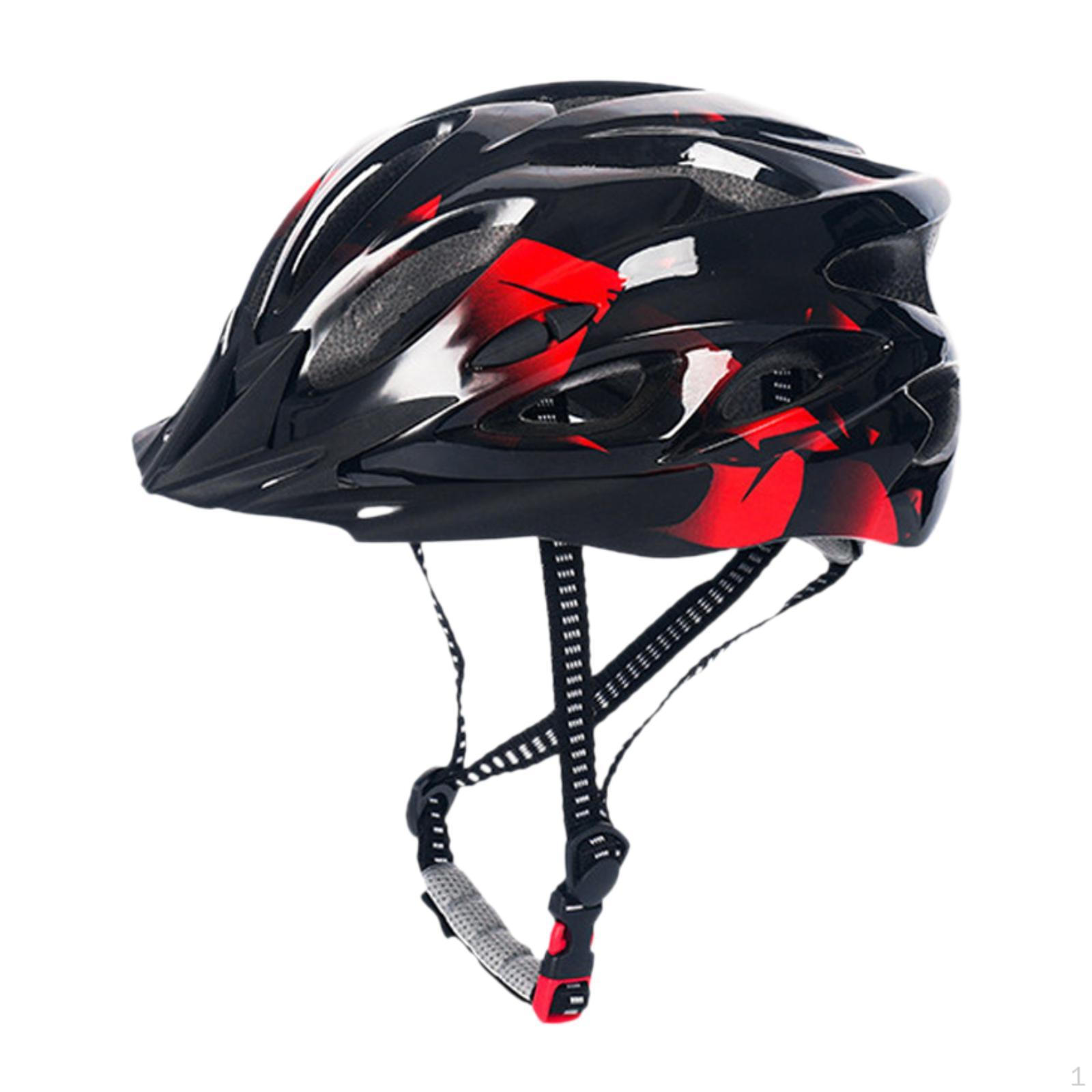 

Шолом для дорослих чоловіків та жінок Велоспорт Роликові ковзани Гірський велосипед чорний