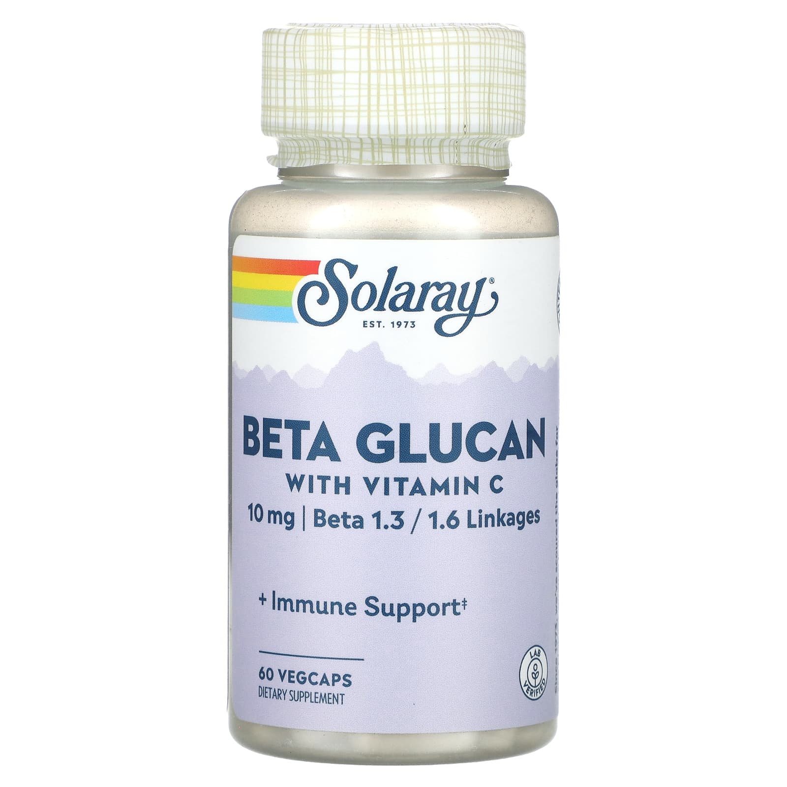 

Beta Glucan with Vitamin C, 60 Veggie Capsules