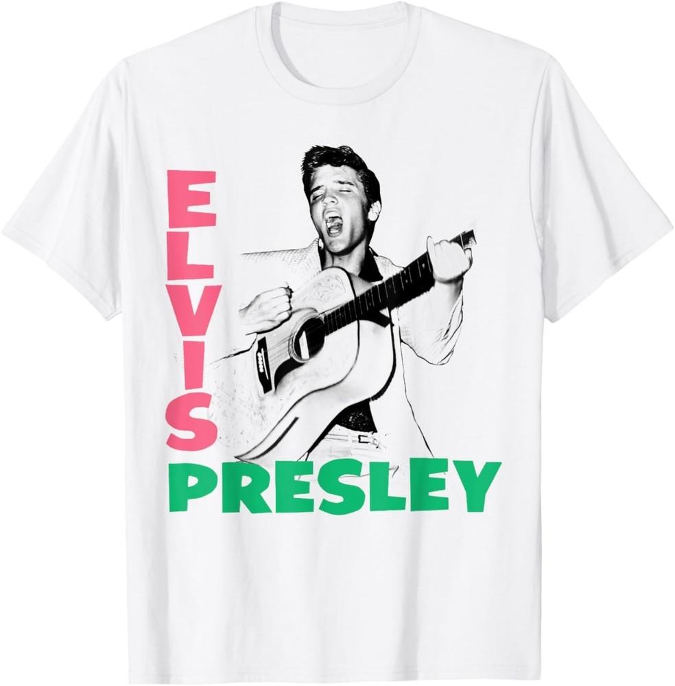 

Elvis Presley Official 56 Record T-Shirt L