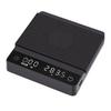 Coffee Scale with Timer 0.1g High   Rechargeable Coffee Scale with Backlit Screen Anti Slip Mat Black