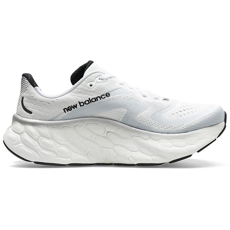 New New Balance Fresh Foam X More V4 White Black Metallic MMORCW4
