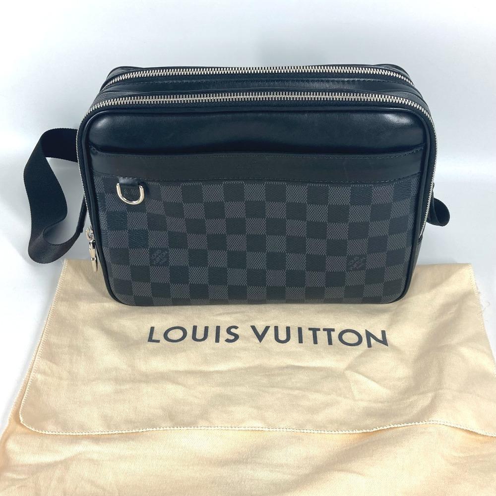 Louis Vuitton N40087 Damier Graphite Trocadero Crossbody Shoulder Bag