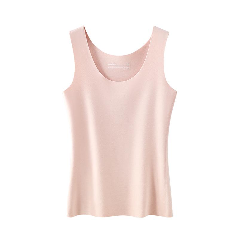 Women's Thermal Velvet Vest & Seamless Antibacterial Plush Top