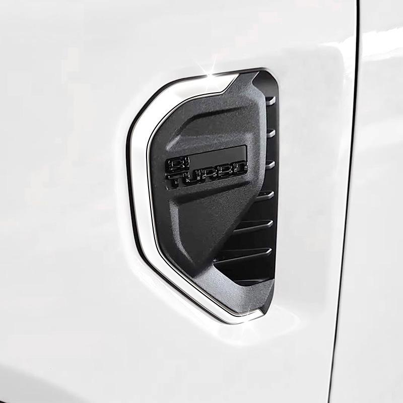 23 Ford Ranger Exterior Accessory Kit: Fog Lights, Taillights, Trunk Trim, Side Vents, Fuel Tank Cap