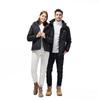 Windproof Outdoor Jacket Set: Couples' 3-in-1 with Detachable Fleece for Men & Women, Ideal for Autumn & Winter