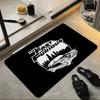 Movie F-Fast & Furious-F Floor Mat Soft Flannel Entrance Door Mat Non Slip Absorbent Bathroom Bedroom Floor Rug