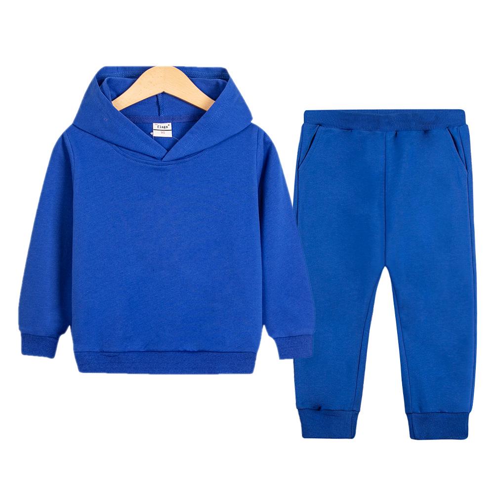 2024 Lässiges Kapuzenpullover-Set für Kinder - Frühling/Herbst