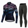 Outdoor Cycling Suit Spring and Autumn Long-sleeved Suit Men's Mountain Bike Road Bike Equipment Cycling Suit