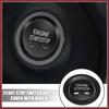 Car Start Stop Switch Button Cover with Ring Kit for Cadillac XTS XT5 CT6 Black Replace Parts