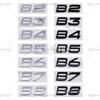3D B2 B3 B4 B5 B6 B7 B8 3D ABS Adhesive Rear Trunk Emblem Badge Sticker for Volvo XC40 XC60 XC90 V40 V60 V70 V90 S40 S60 S80 S90