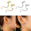 Dragon Studs Earrings Ear Studs Irregular Ear Pins Fashionable Ear Jewelry Dragon Ear Pendant Gift for Fashion Lover