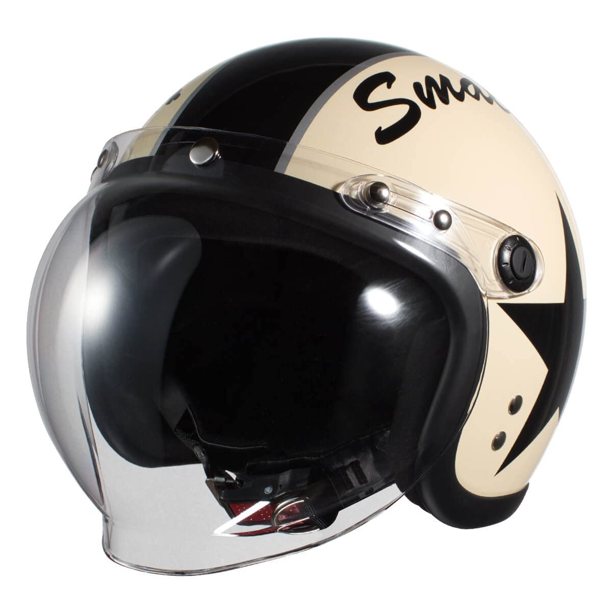 

and Small Jet Helmet with Bubble Small John Jet [Women s Kids] Shield, Ivory/Black, 54cm~57cm,