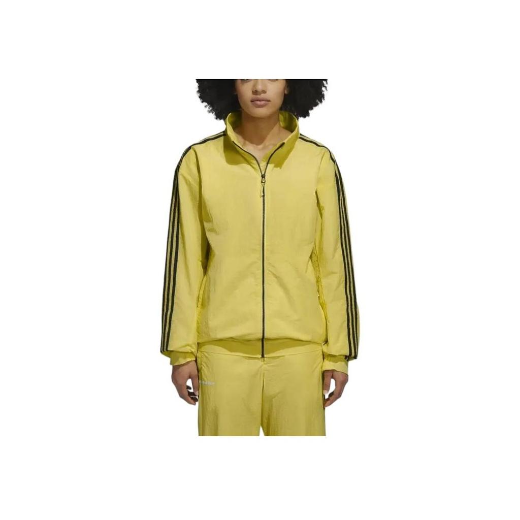 Adidas X Pharrell Williams Shell Jacket Light Yellow Unisex Outerwear HS7622