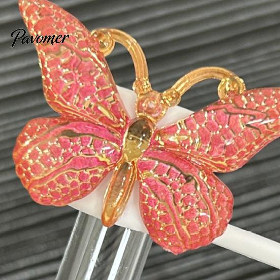 Cute Butterfly Straw Caps Silicone Toppers Covers for 10mm Straws, Dust-Proof Reusable Personalized Decorations Tumblers, Colorful Tips Accessories