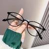 Anti-blue Light Glasses Fashion Round Eyewear Women Men Luxuey Trend Eyeglasses Blue Light Blocking Man Lady Computer Eyeglas