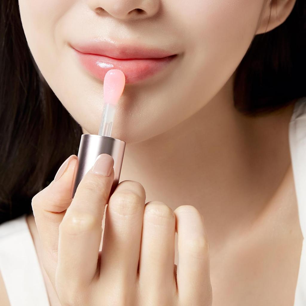 FEMMUE Lip Gloss: Plump and Moisturize for Sheer, Naturally Glossy Lips. Dewy Lip Plumper Sparkle. Authentic Japanese Product. PEONY.