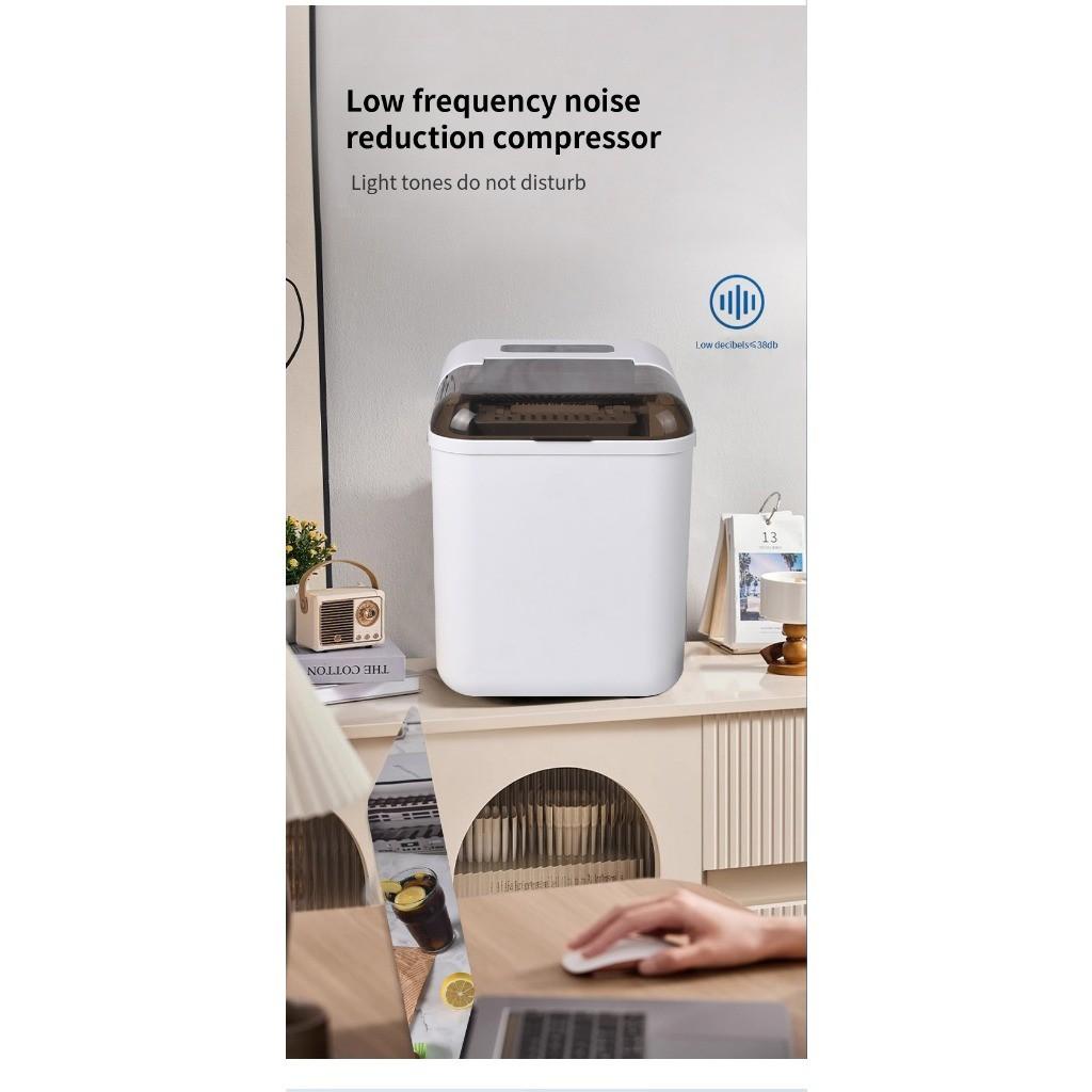 Household Bullet Shape Portable Ice Maker Machine Fast Icing Silent Operation Ice Making Machine Automatic Self Clean Function