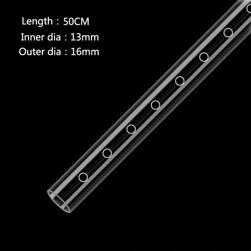 1Pcs High Transparent Aquarium Filter Rain Spray Bar Outflow Pipe Acrylic Rain Shower Outlet Tube  Fish Tank Filter Accessries