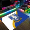 Sheffield Wednesday Calcio Design Velluto di Cristallo Tappeto Accogliente Non?Tappeto Stampato Antiscivolo per Camera da Letto Soggiorno Ingresso