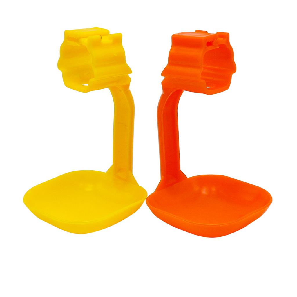 20Pcs Chicken Nipple Drinker Cups Farm Supplies Automatic Chicken Water Nipple Cup Waterer Kit for Poultry